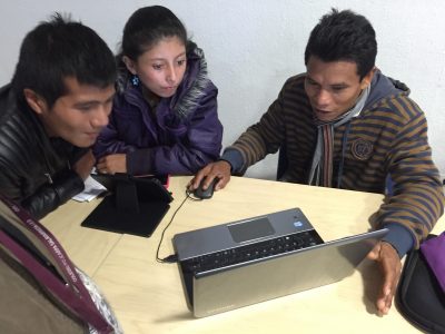 Encuentro de Activismo Digital de Lenguas Indígenas en Bogotá, Colombia en 2015.