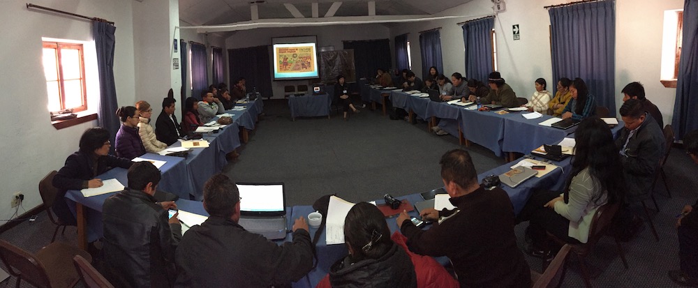 Encuentro de activismo digital en Cusco, Perú