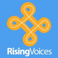 A small portrait of Rising Voices